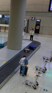 上海虹桥机场T2航站楼到达行李提取大厅视频合集国际民航日视频