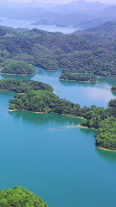 浙江杭州千岛湖风光5A景区视频