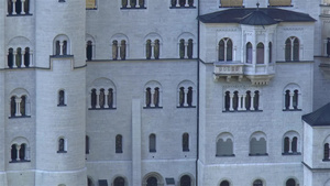 内华士万斯坦城堡在巴伐利亚德国6秒视频