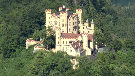 在巴伐利亚德国的城堡视频
