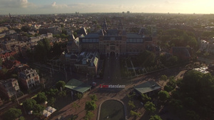 阿姆斯特丹城市风景44秒视频