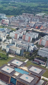 航拍广西师范大学雁山校区校园综合性大学视频