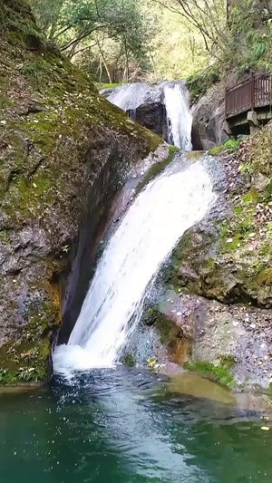 商南县5A级景区金丝峡商洛旅游53秒视频