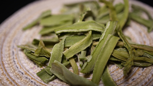 贡菜干苔干苔菜脱水蔬菜火锅食材视频