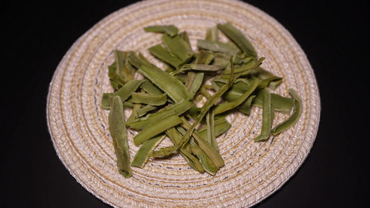 贡菜干苔干苔菜脱水蔬菜火锅食材视频