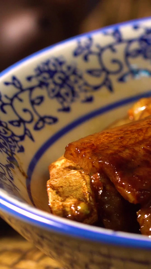 五花回锅肉美食摄影五花肉46秒视频