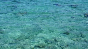 旅游海滩度假景色空旷珊瑚礁10秒视频