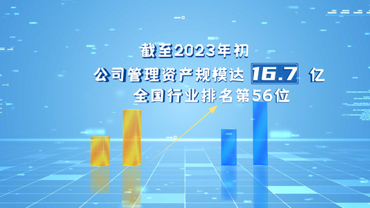 企业科技大数据展示AE模板视频