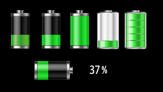 六组电池充电耗电视频