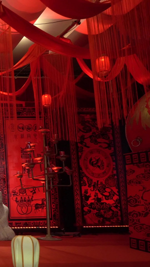 中国传统汉式婚礼中式婚礼婚礼现场45秒视频