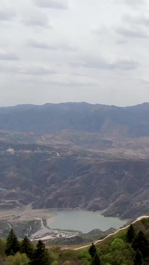 航拍五岳北岳恒山天峰岭124秒视频