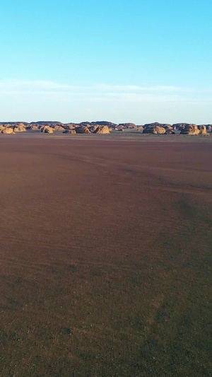 青海戈壁沙漠魔鬼城大自然27秒视频