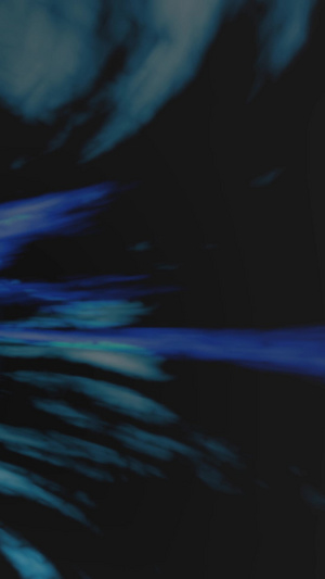 炫彩暗调蓝色时光隧道穿梭 炫彩暗调蓝隧道穿梭20秒视频