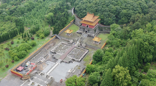 世界文化遗产湖北钟祥明显陵4A景区视频