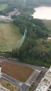 航拍欧式建筑莫斯科北理大学城市都市视频