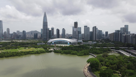 深圳湾人才公园视频