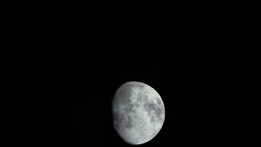 黑夜中的月亮视频