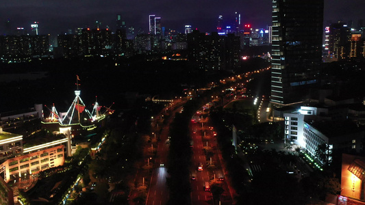 深圳世界之窗夜景民俗村附近视频