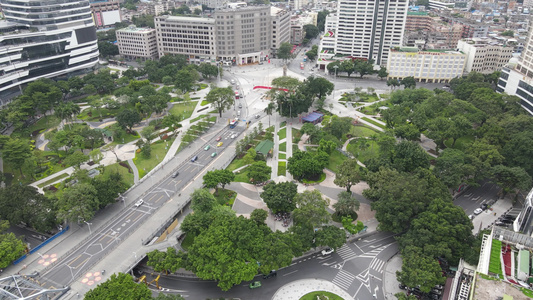 广州海珠广场[街心公园]视频