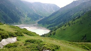 山上有大海边湖绿山14秒视频