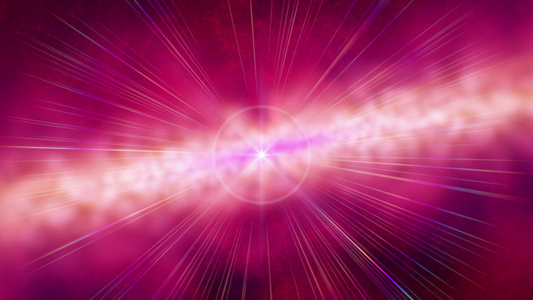 空间抽象光运动中的星云视频