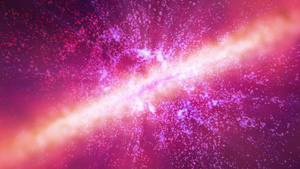空间抽象光运动中的星云16秒视频