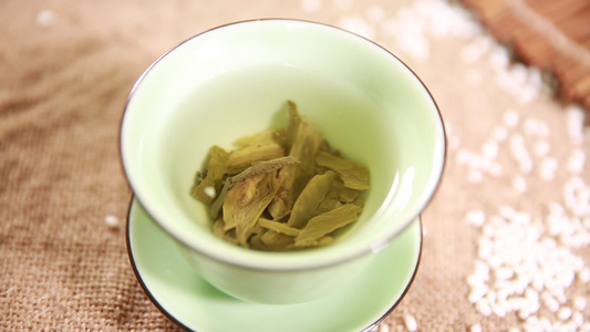 绿茶泡茶沏茶 视频