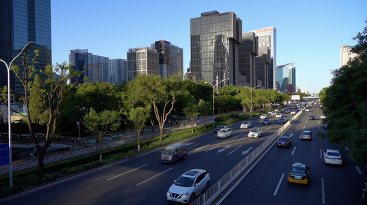 北京长安街交通视频
