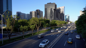 北京长安街交通31秒视频