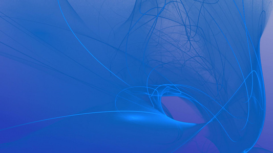 蓝色线性抽象运动背景视频