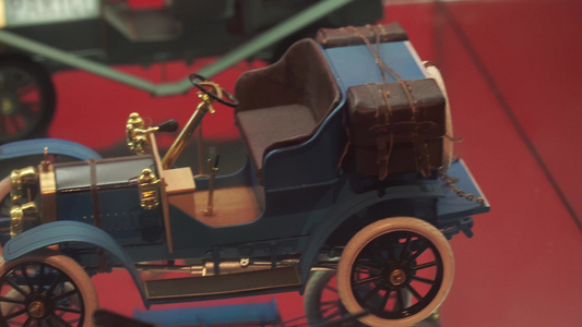 蒸汽汽车模型玩具老爷车老汽车视频