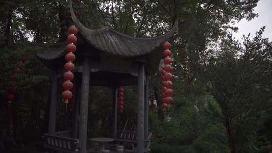 浙江杭州上天竺法喜禅寺建筑4K风景视频视频