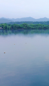 【旅游宣传片浙江杭州西湖三潭印月合集西湖航拍视频