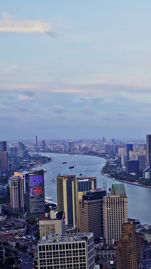 【城市宣传片】上海航拍夜景陆家嘴合集三件套80秒视频