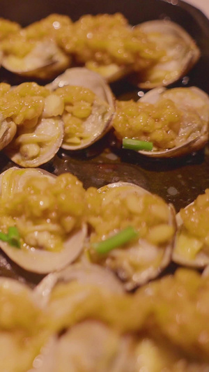 慢镜头升格拍摄素材中餐海鲜美食小吃碳烤花甲慢动作67秒视频