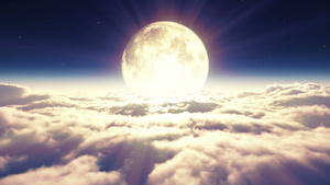梦想在云中和月月中飞翔21秒视频