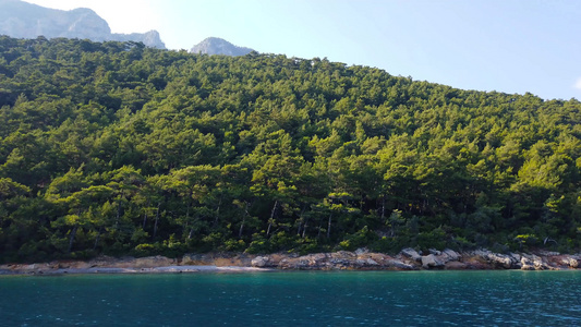 夏季8月60英尺在爱琴海航行视频