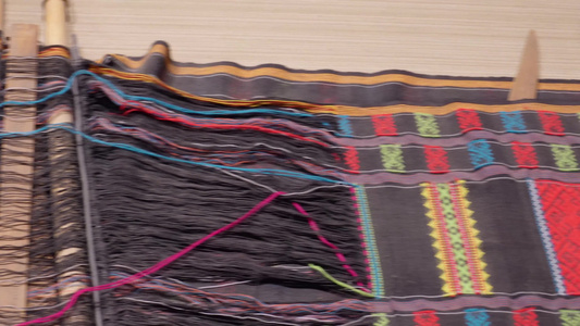 中国古代纺车纺线纺织技术视频