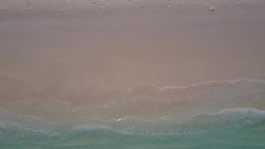 美丽岛屿海滩生活方式的航拍12秒视频