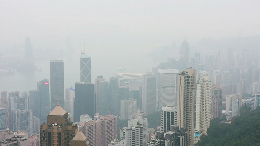 香港的全景视频