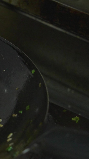 慢镜头升格拍摄素材居家鸡蛋炒饭制作过程简餐生活炒花饭79秒视频