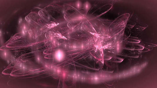 紫色发光粒子运动背景视频