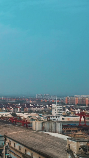 上海金山水泥厂工业遗址地球一小时53秒视频
