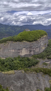 高清竖屏延时航拍湖南崀山喀斯特地貌视频