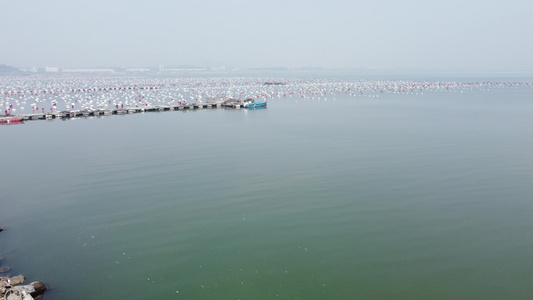 江阴国际码头航拍视频