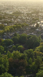 实拍江苏苏州地标苏州博物馆旅游景点视频