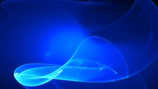 蓝色光粒子运动背景视频