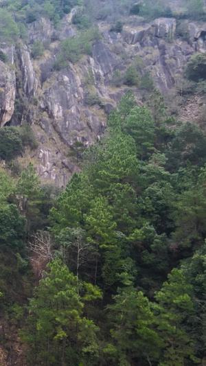 浙江5A风景区天台山瀑布航拍合集浙江天台山41秒视频