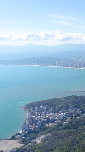 惠州双月湾航拍惠州旅游13秒视频