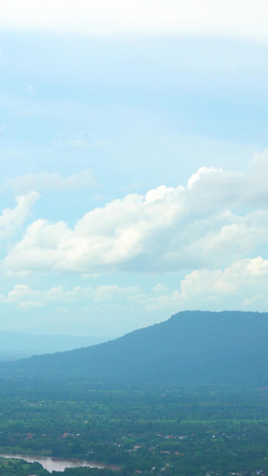 东南亚内陆国老挝山区延时合集自然风光20秒视频
